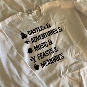 White Disney Graphic Sweatshirt